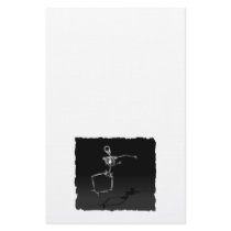 X-RAY SKELETON JOY LEAP B&W