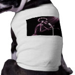 X-RAY SKELETON SINGING ON RETRO MIC - PINK DOG CLOTHING
