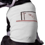 X-RAY SKELETON SOCCER GOALIE - RED DOG T SHIRT