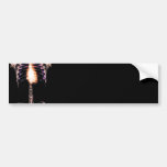 X-RAY SKELETON TORSO RIBS - ORIGINAL BUMPER STICKER