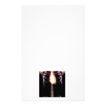 X-RAY SKELETON TORSO RIBS - ORIGINAL STATIONERY