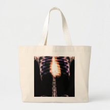 X-RAY SKELETON TORSO RIBS - ORIGINAL TOTE BAG