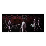 X-Ray Skeletons Midnight Stroll Invites