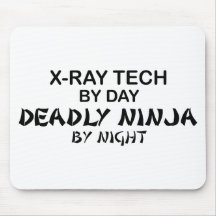 X-Ray Tech Deadly Ninja Mousepad