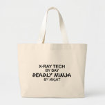 X-Ray Tech Deadly Ninja Tote Bags