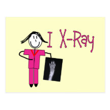X-Ray Tech Gifts Postcard