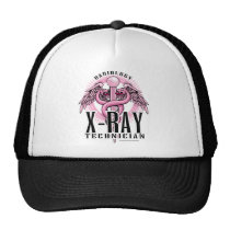 X-Ray Tech Pink Caduceus hats