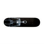X-Ray Vision Blue Single Skeleton Board skateboards