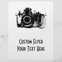 X-RAY VISION CAMERA - BLACK & WHITE FULL COLOUR FLYER