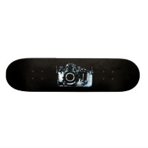 X-RAY VISION CAMERA - BLUE SKATE BOARD DECKS
