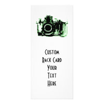 X-RAY VISION CAMERA - GREEN RACK CARDS