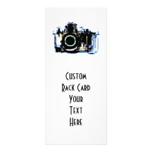 X-RAY VISION CAMERA - ORIGINAL BLUE CUSTOM RACK CARD