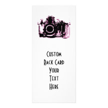X-RAY VISION CAMERA - PINK CUSTOM RACK CARD