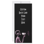 X-RAY VISION SKELETON ON MEGAPHONE -PINK rack cards