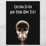 X-RAY VISION SKELETON SKULL - ORANGE FLYER