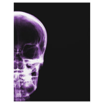 X-RAY VISION SKELETON SKULL - PURPLE