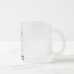 X-RAY VISION SKELETON SKULL PURPLE MUG