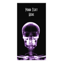 X-RAY VISION SKELETON SKULL - PURPLE