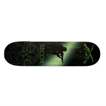 X Recon Green Custom Skateboard