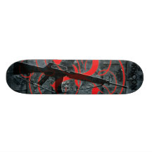 X Recon Red Skate Deck