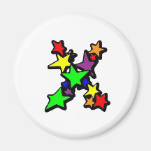 X REFRIGERATOR MAGNET