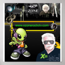 'X' Zone Artwork Print