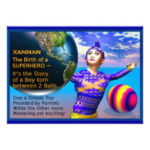 XANMAN PARTY Invitation