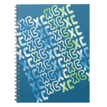XC Cross Country Spiral Notebooks