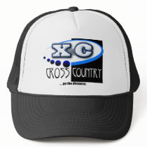 XC MOTTO - Go the Distance - CROSS COUNTRY Trucker Hat