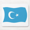 Xinjianj Uigur Flag Mousepad