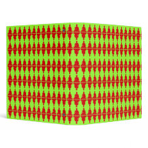 Xmas Buddha Vinyl Binder