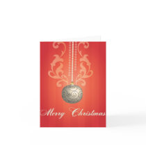 xmas bulb card