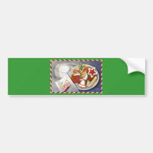 xmas cookies bumper sticker
