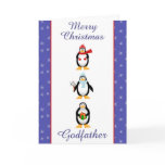 Xmas Godfather Greeting Card