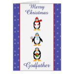 Xmas Godfather Greeting Card