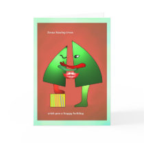 Xmas kiss card 4 by Anjo Lafin