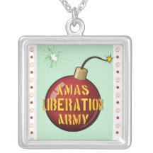 Xmas Liberation Army Bomb necklace