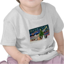 Xmas Magic - Five cats (AmSH) T-shirt