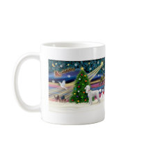 Xmas Magic-Poodle-Std-Wht Mug