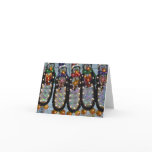Xmas Penguins Greeting Card