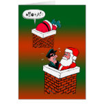 Xmas Robber Card