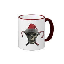 Xmas Skull Coffee Mug
