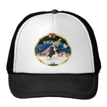 Xmas Sunrise - Tri Colour Cavalier King Charles Hat