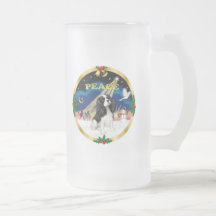 Xmas Sunrise - Tri Colour Cavalier King Charles Mug