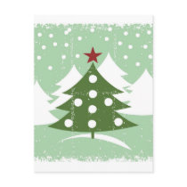 xmas tree postcards