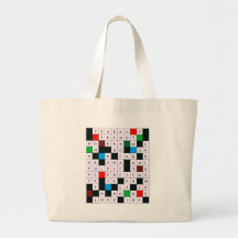 xMasCrossWord.jpg Canvas Bag