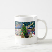 Xms Magic-3Cockers-blk-brwn-fawn Mug