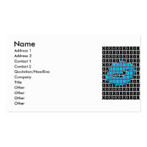 XO<3 BUSINESS CARDS