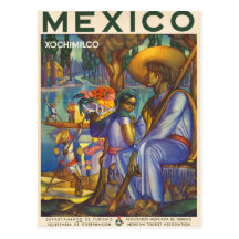 Xochimilco Post Card
