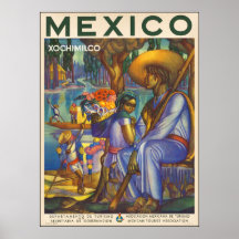 Xochimilco Posters